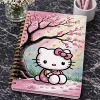 Agenda Hello Kitty Descansando