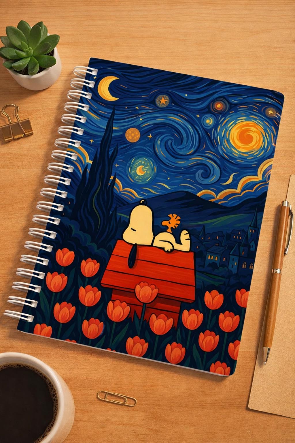 Agenda Snoopy Nocturno