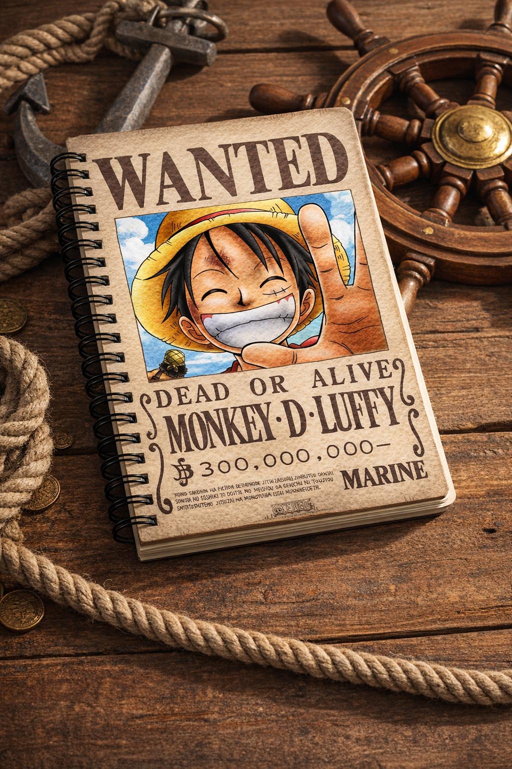 Agenda One Piece Luffy