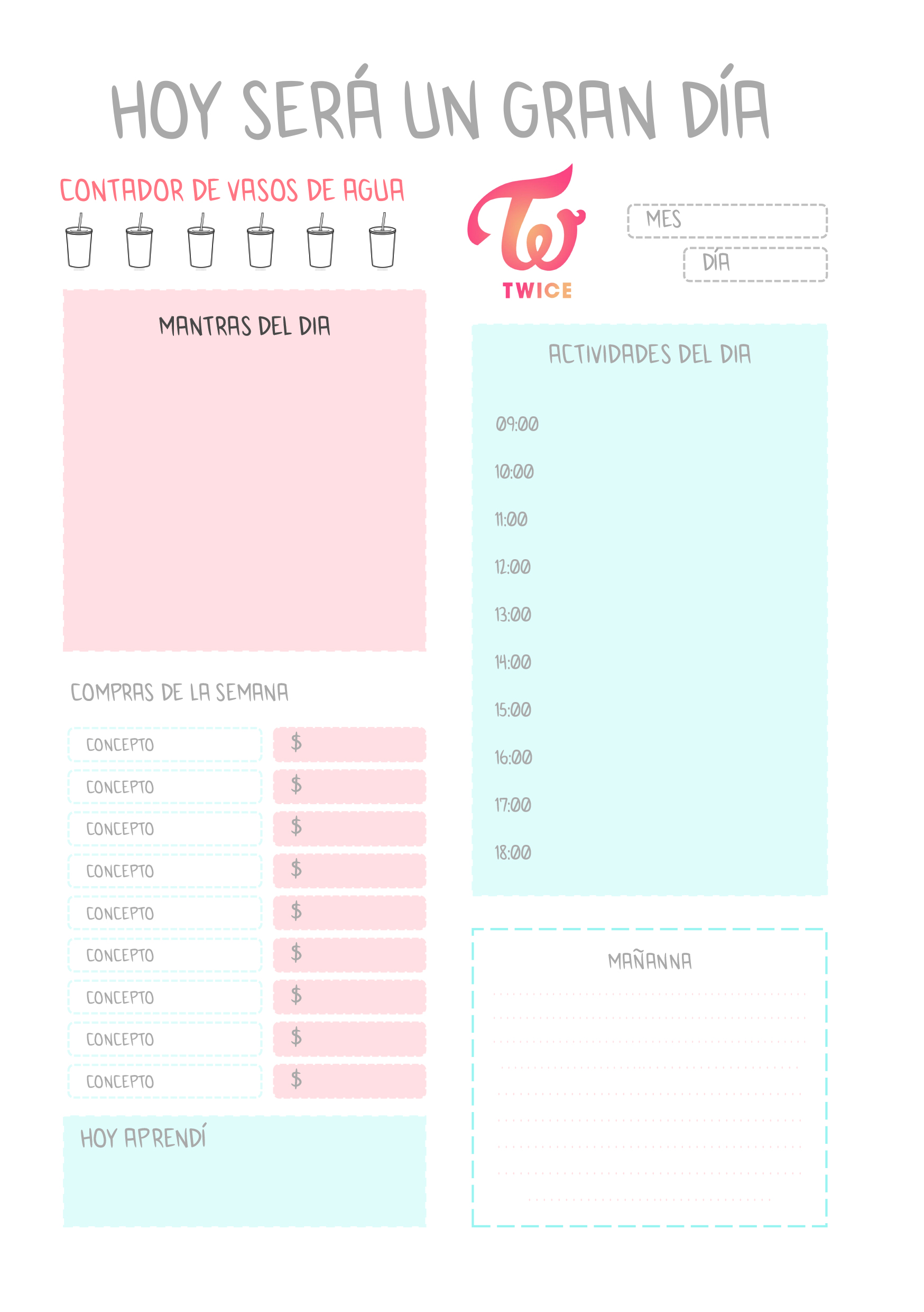 Agenda TWICE Night - Imagen 3