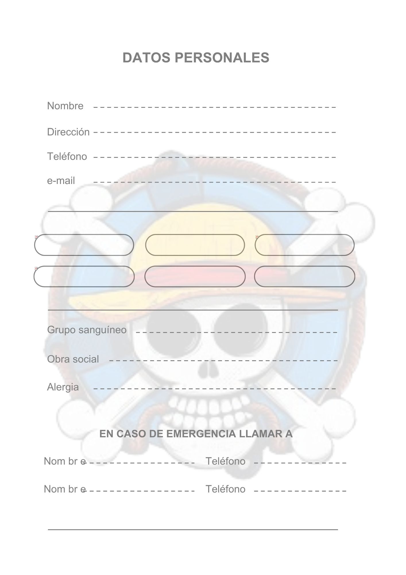 Agenda One Piece Luffy - Imagen 9