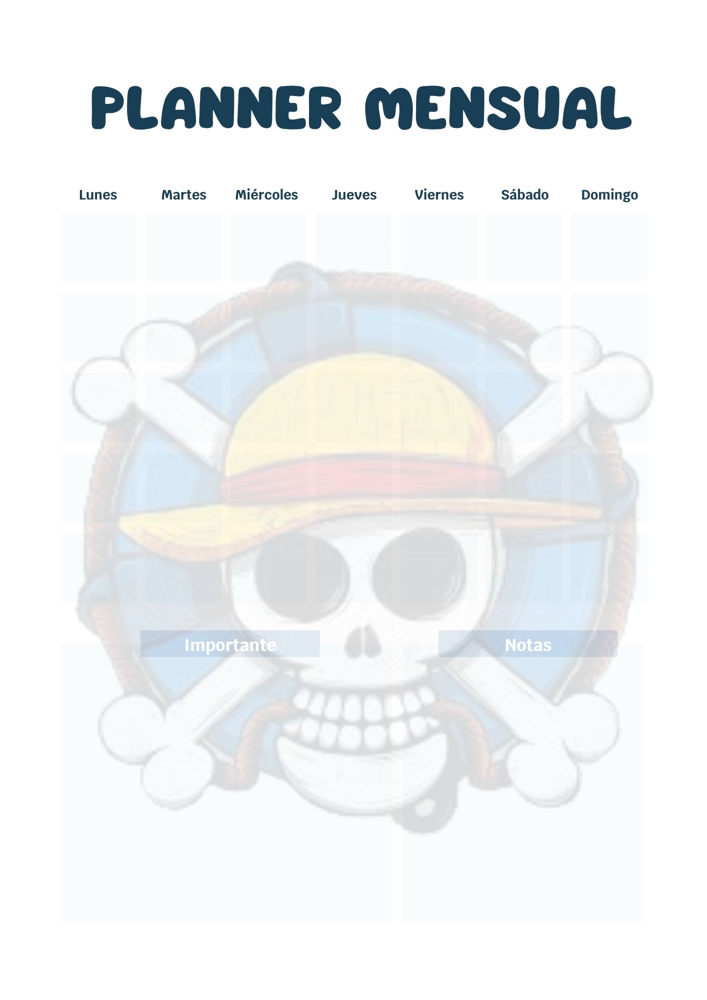 Agenda One Piece Luffy - Imagen 7