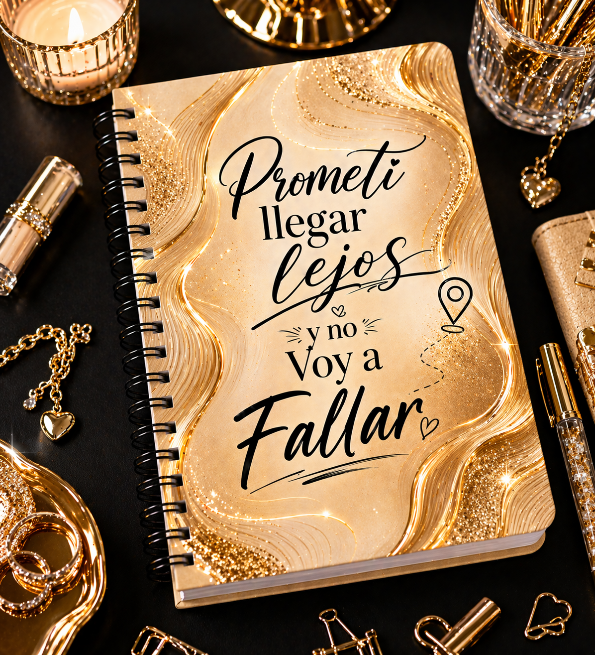 Planner Prometí Llegar Lejos y No Voy a Fallar