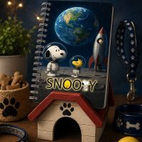 Agenda Snoopy Cohete Astronauta