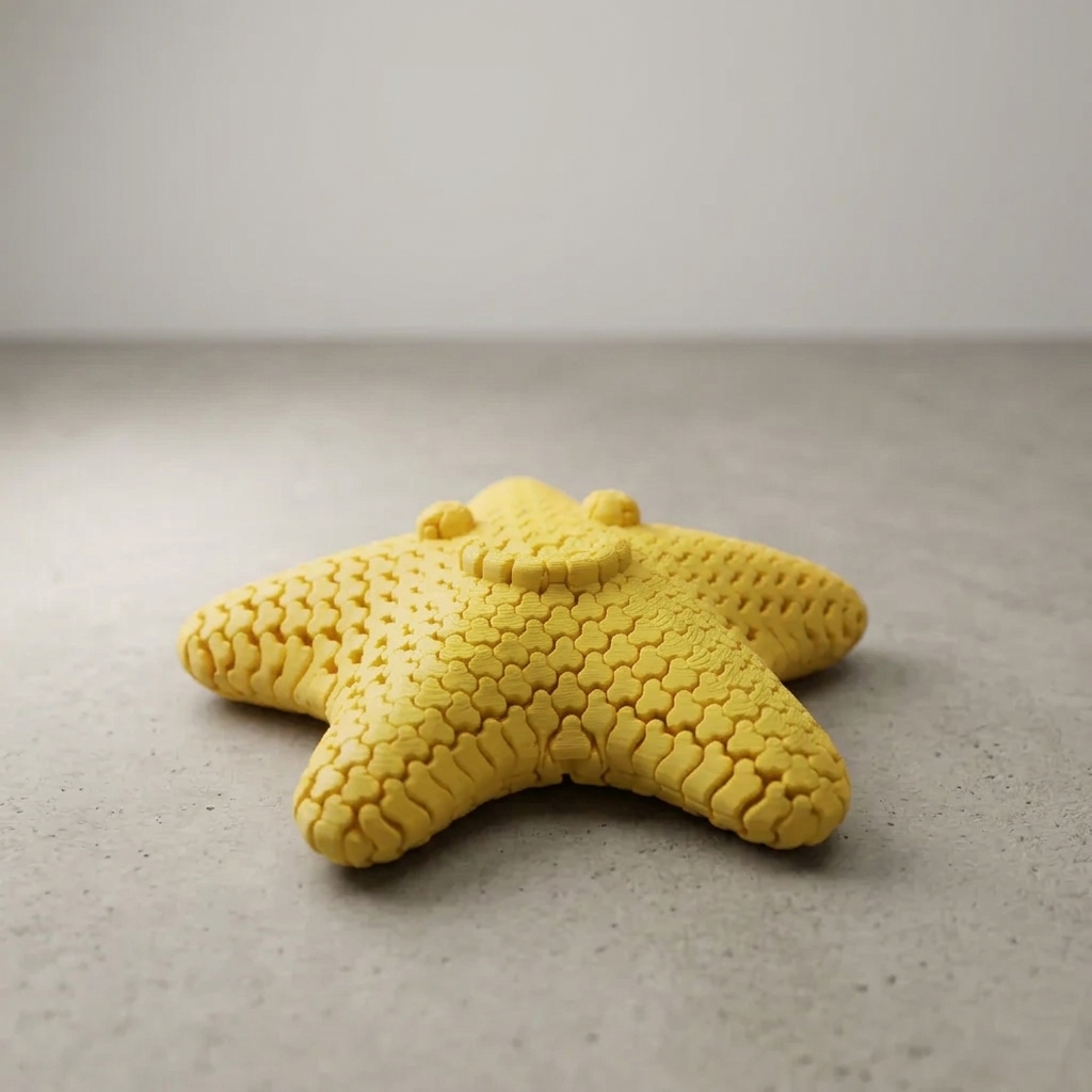 Fidget Estrella 3D- Amarillo - Imagen 4