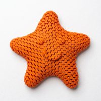 Fidget Estrella 3D- Naranjo