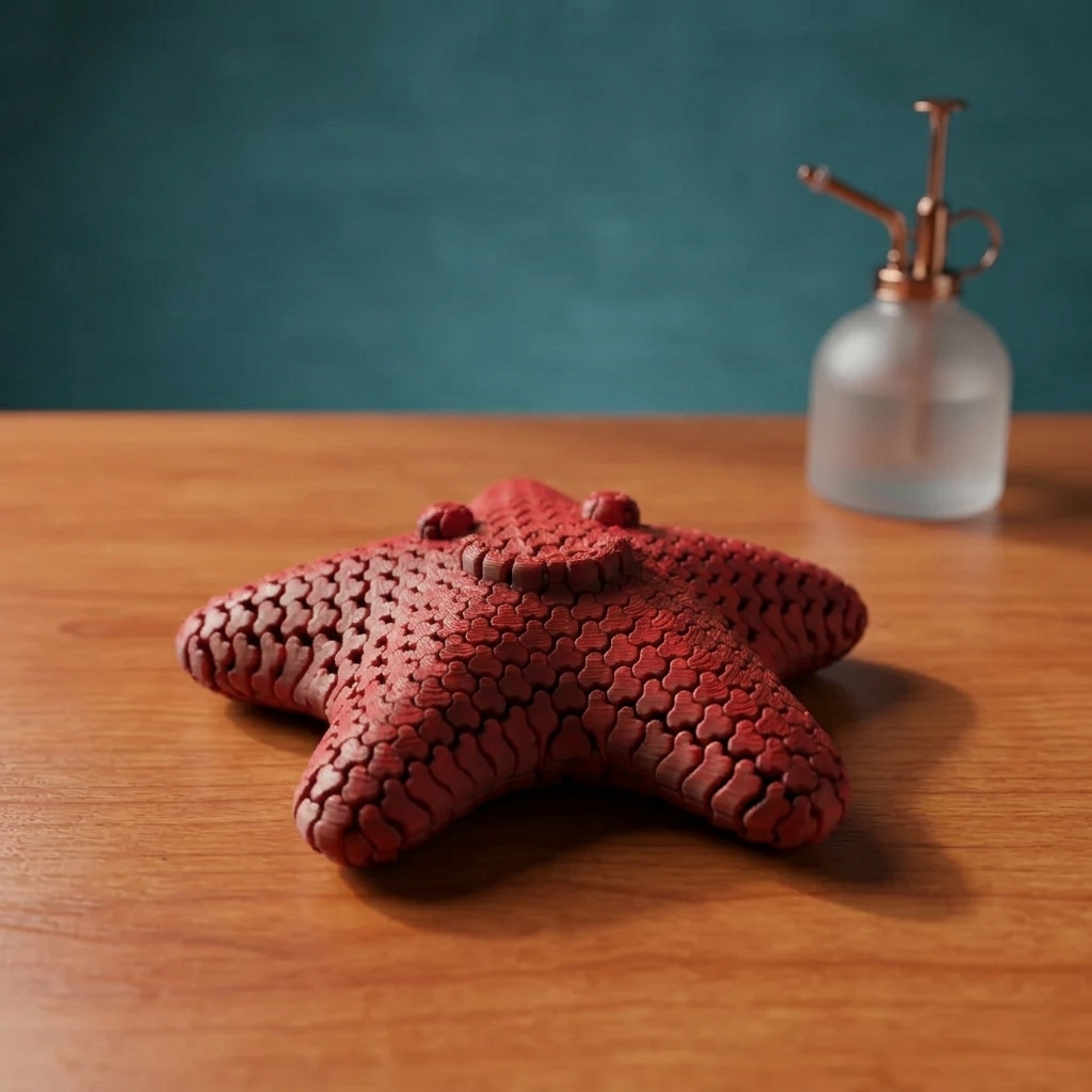 Fidget Estrella 3D- Rojo - Imagen 3