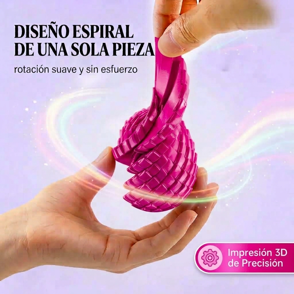 Huevo Dragón Articulado 3D – Fucsia - Imagen 3